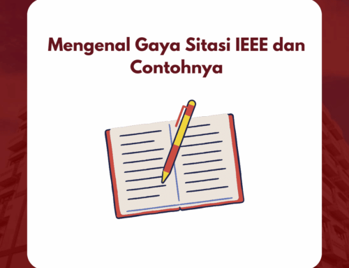 Mengenal Gaya Sitasi IEEE dan Contohnya