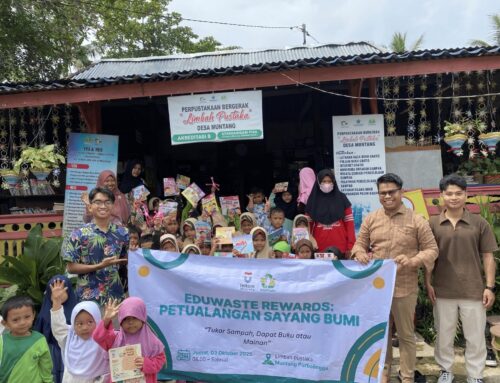 Mahasiswa Sains Data TUP Gelar Program Eduwaste Rewards untuk Tingkatkan LiterasiLingkungan Anak di Desa Muntang
